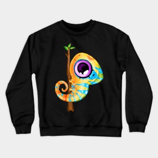 Lizard big eyes Crewneck Sweatshirt